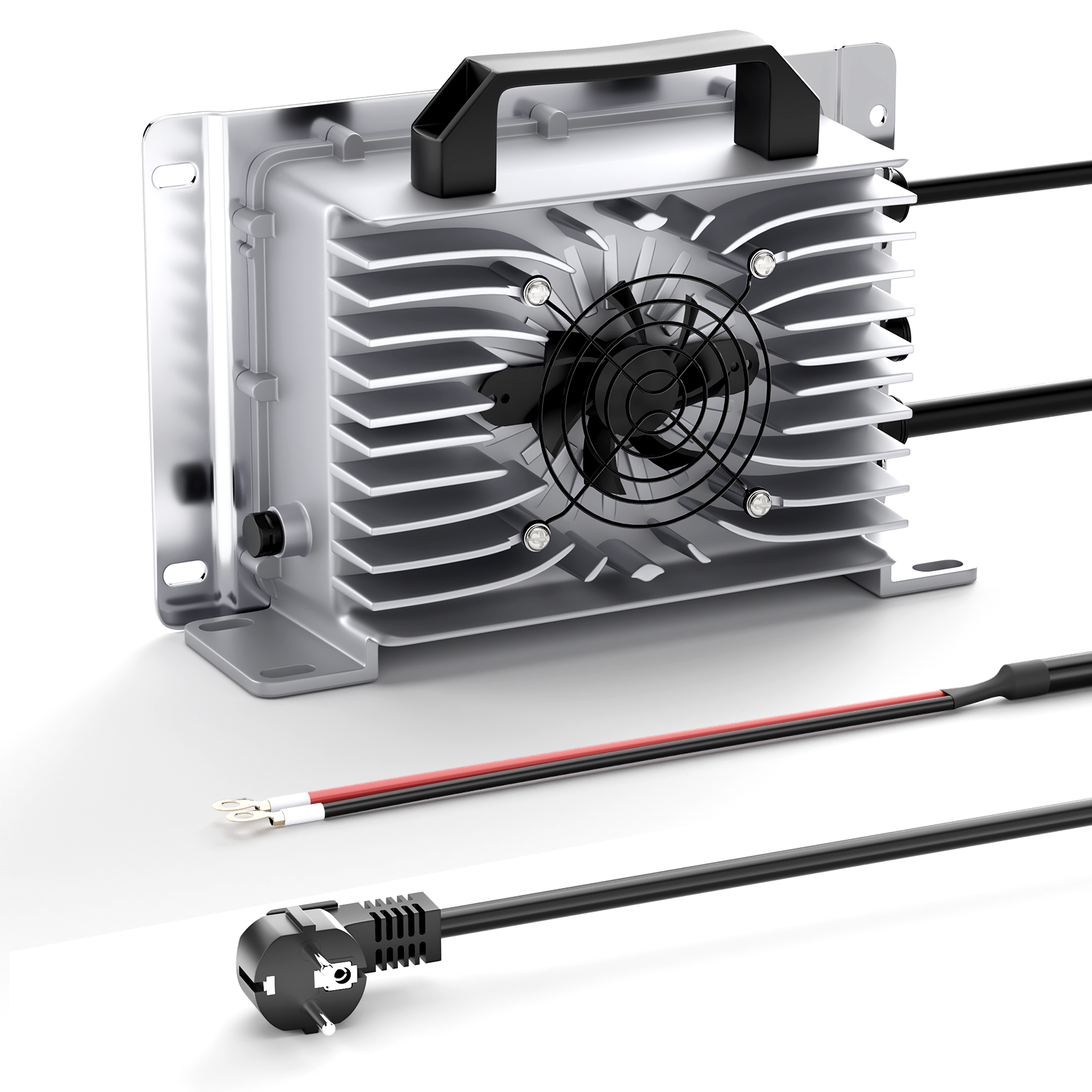 Suraziki 71,4 V 30 A Lithium-Batterieladegerät für 62,9 V 60 V 17S Batterie, IP65 wasserdichtes Ladegerät für Elektrofahrzeuge, E-Bikes und Roller