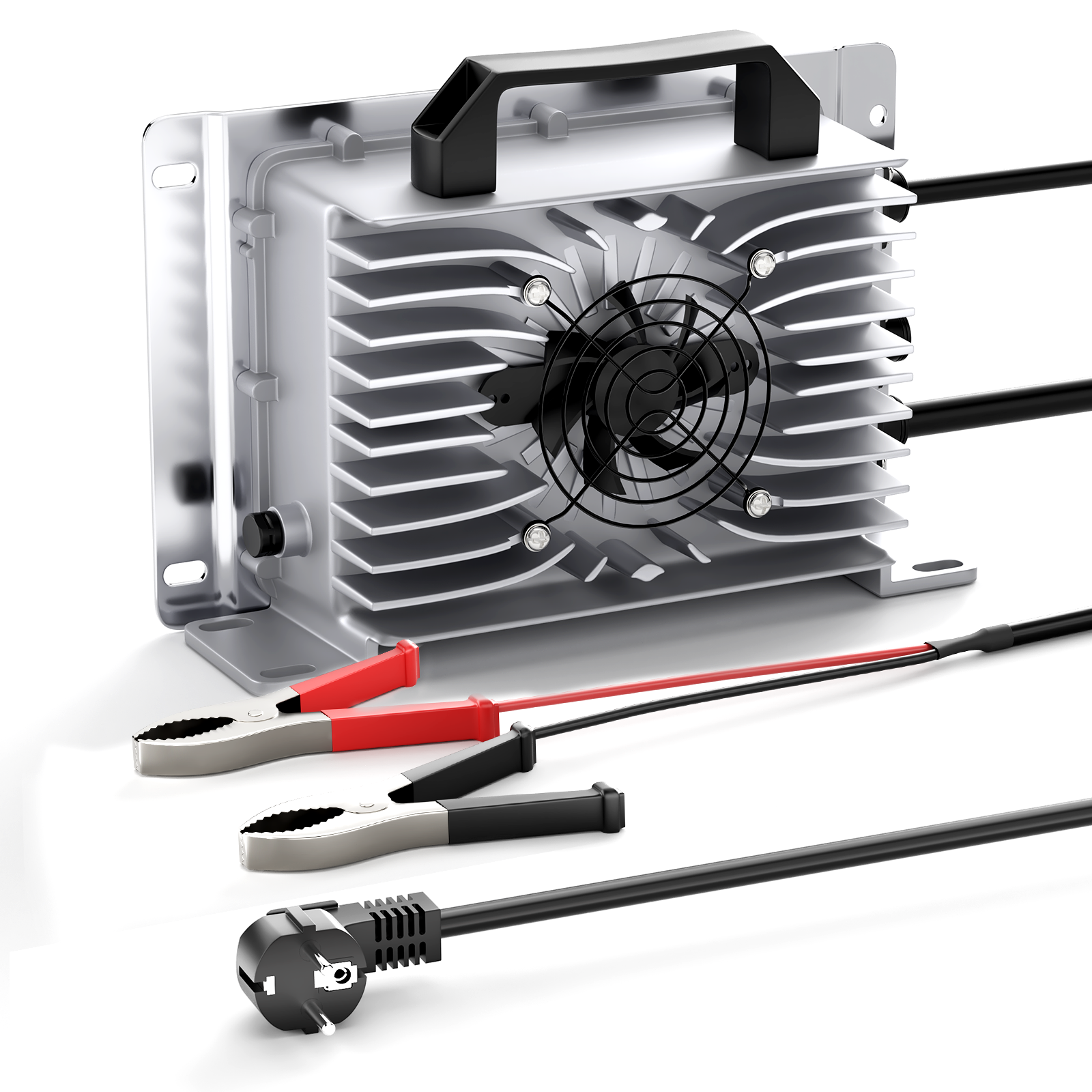 Suraziki 71,4 V 30 A Lithium-Batterieladegerät für 62,9 V 60 V 17S Batterie, IP65 wasserdichtes Ladegerät für Elektrofahrzeuge, E-Bikes und Roller