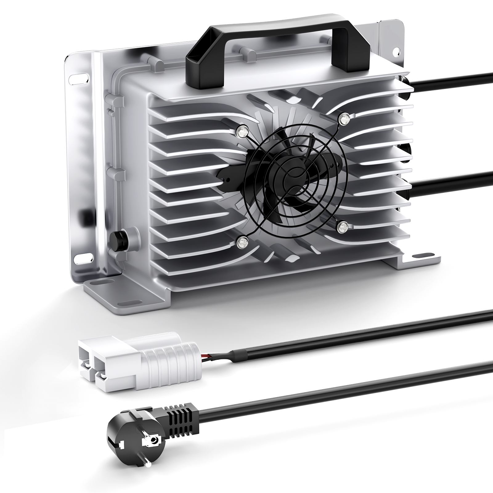 Suraziki 71,4 V 30 A Lithium-Batterieladegerät für 62,9 V 60 V 17S Batterie, IP65 wasserdichtes Ladegerät für Elektrofahrzeuge, E-Bikes und Roller
