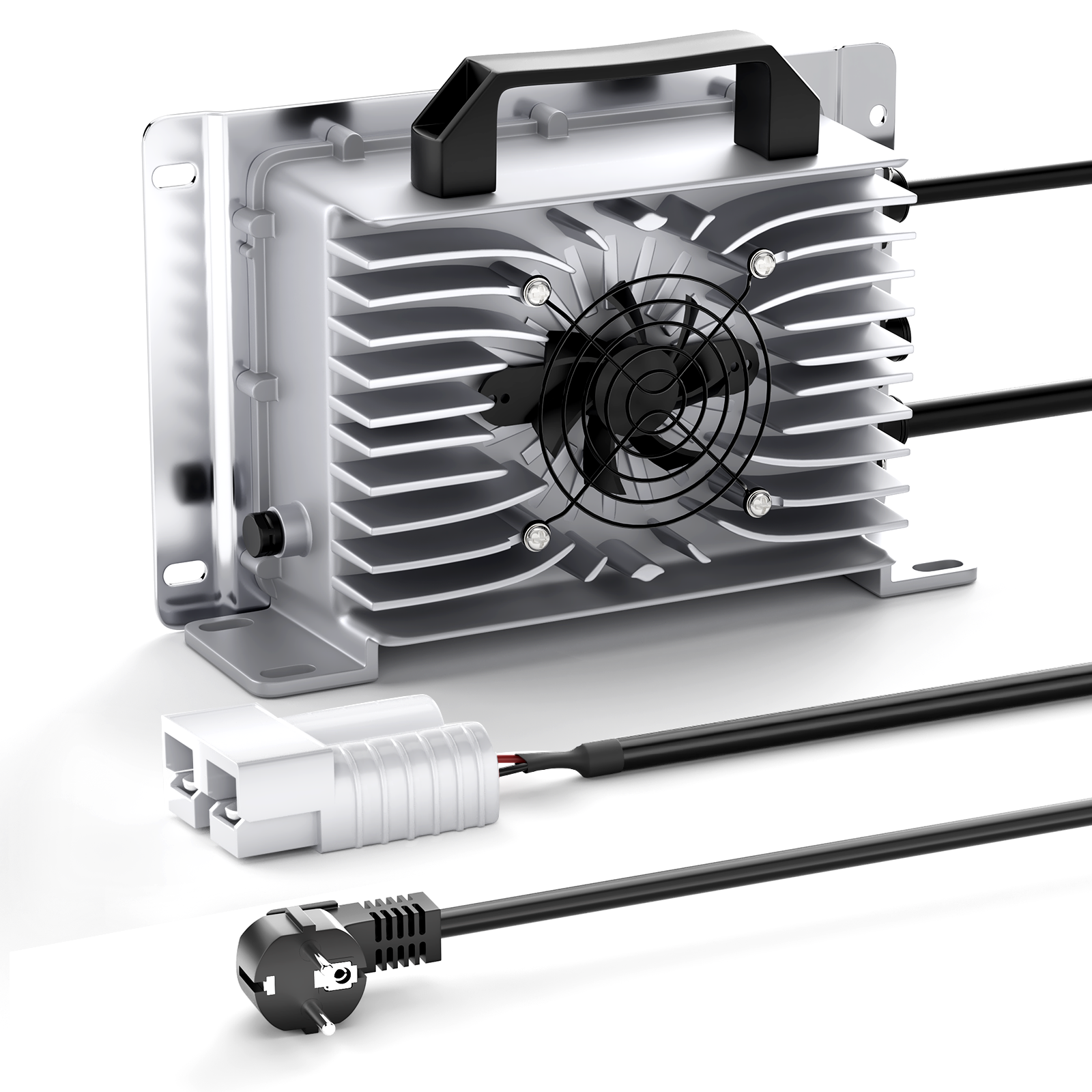 Suraziki 71,4 V 30 A Lithium-Batterieladegerät für 62,9 V 60 V 17S Batterie, IP65 wasserdichtes Ladegerät für Elektrofahrzeuge, E-Bikes und Roller